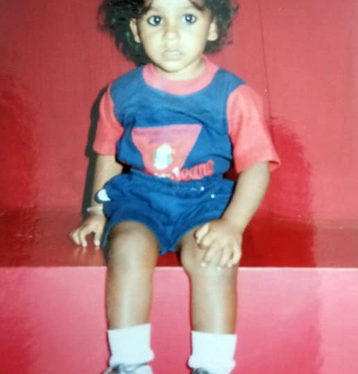 my childhood pic shubham - Shubham Tiwari